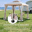 Pavillon de jardin à toit souple Sunjoy-114723072-112511836