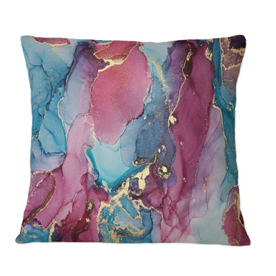 Abstract Throw Pillow