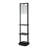 74.2'' Black Column Floor Lamp