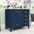 Elegant Bathroom Vanity with Sink, Soft-Closing Storage Drawers-739901841