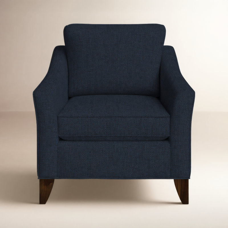 Mikah Armchair, Macarena Dark Blue Performance