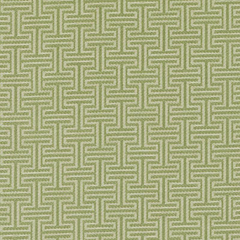 Dorsoduro Meandros Fabric, Pistachio