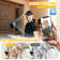 6-in-1 Smart Locks Keyless Touchscreen Deadbolt fingerprint APP Remote Control Electronic Door Locks
