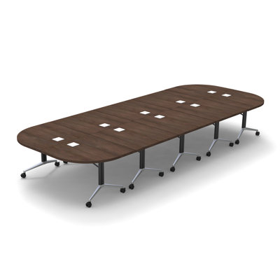 Albin 14 Person Conference Meeting Tables 5 piece Complete Set