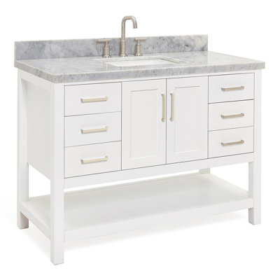 Magnolia Bath Vanity Oval Basin S049SCWOV