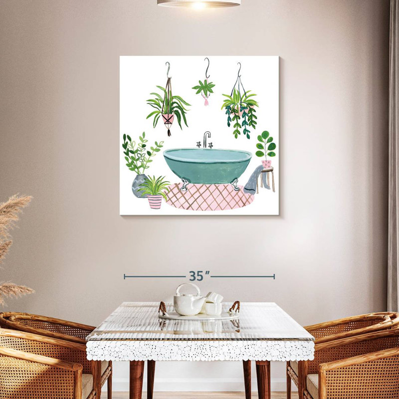 Kerrick Bathroom II, 36" H x 36" W