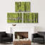 «Vibrant Green Birch Forest», 3 pièces-100135967-100135970