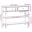Console Table, Metal 100 Cm Shelving-1276165079