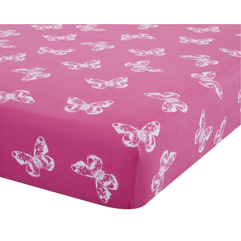 Butterfly Easy Care Duvet Cover Set, Single Duvet Cover + 1 Pillowcase