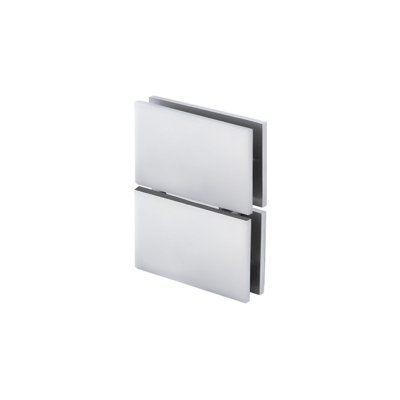 FHC CAMGS02CH Cambria Grande Series Pivot Glass-to-Glass Mount for 1/2" Glass - Polished Chrome