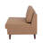Commercial Modular Armless Middle Chair With Solid Wood Legs-202021492