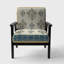 Hofstra - Upholstered Glam Accent Arm Chair