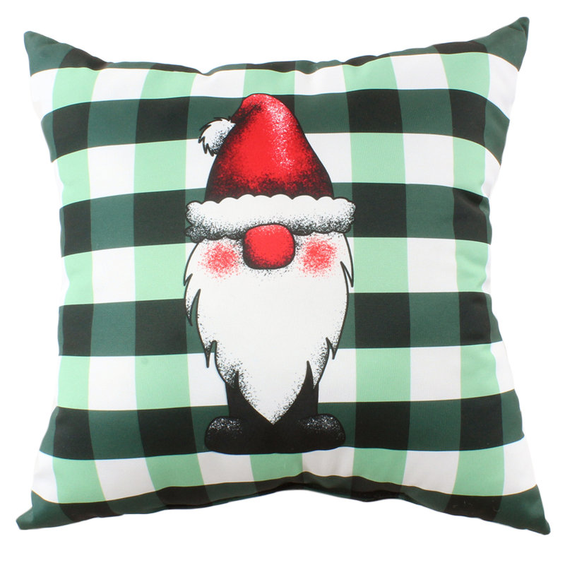 Housse et insert de coussin carré saisonnier