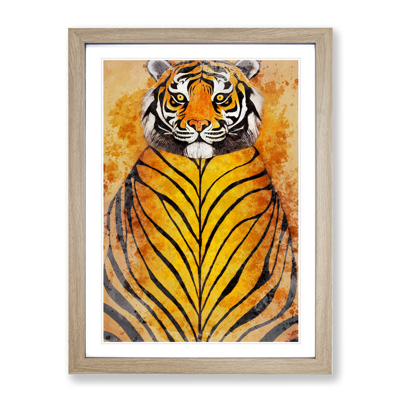 Tiger - Framed Print