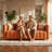 Channel Tuft Sofa with Solid Wood Frame