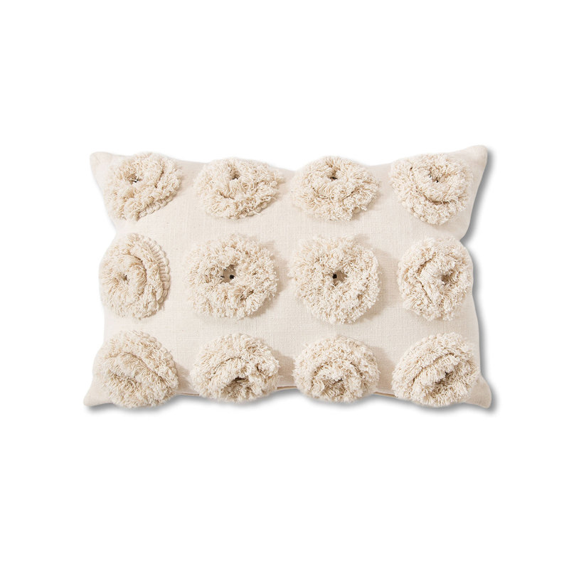 Coussin bohémien portail Kidney, H 5 po x l 14 po, Rectangulaire