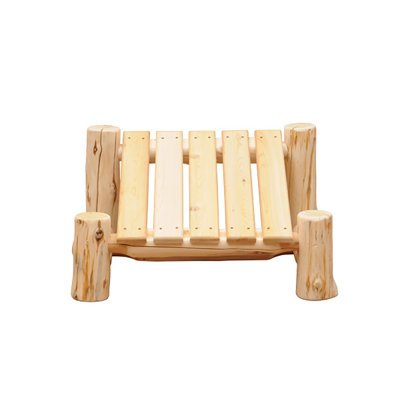 Outdoor Adirondack Ottoman - Unfinished/Unassembled