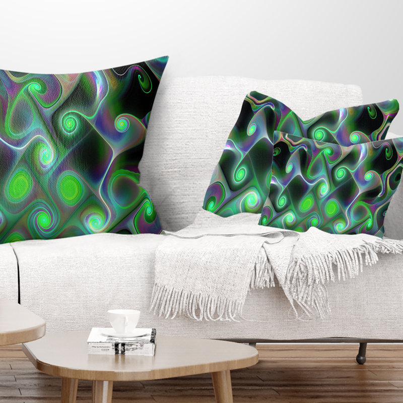 Coussin lombaire abstrait