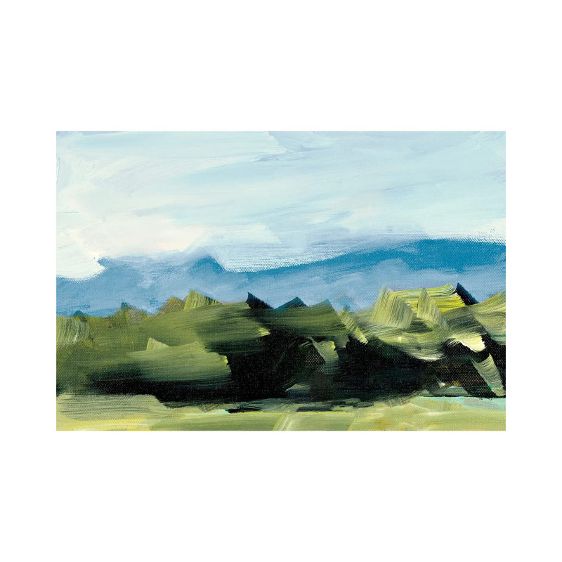 Peaceful Scenery par Jane Slivka - Estampe numérique sur toile tendue avec châssis, H 18 po x l 26 po x P 1,5 po
