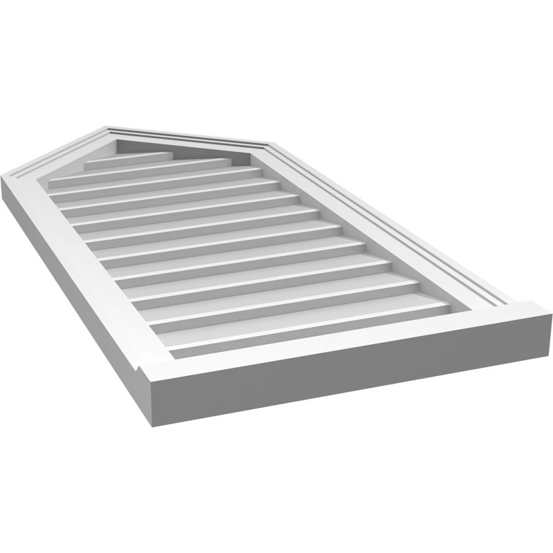 Ventilateur à pignon en uréthane non-fonctionnel Signature, H 38 po x l 18 po x P 2 po, 11/12