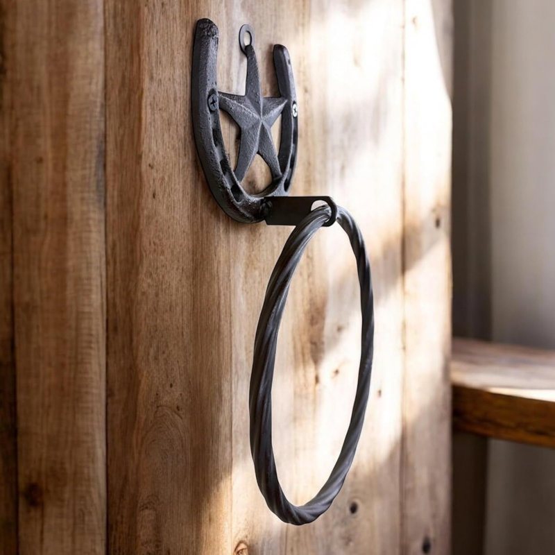 Porte-papier hygiénique mural Star With Horseshoe