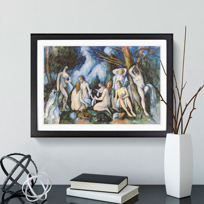 Bathers Vol.7 by Paul Cezanne - Picture Frame Painting