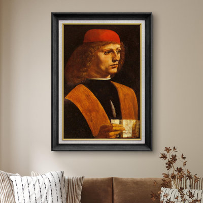 " Portrait Of A Musician " by Leonardo Da Vinci