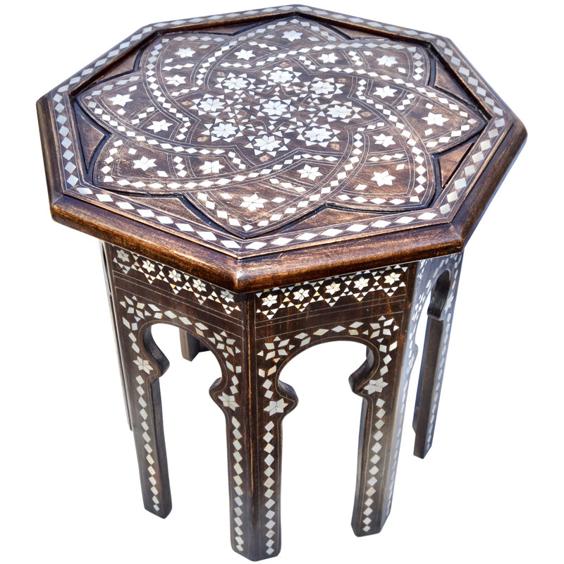 Solid Wood End Table