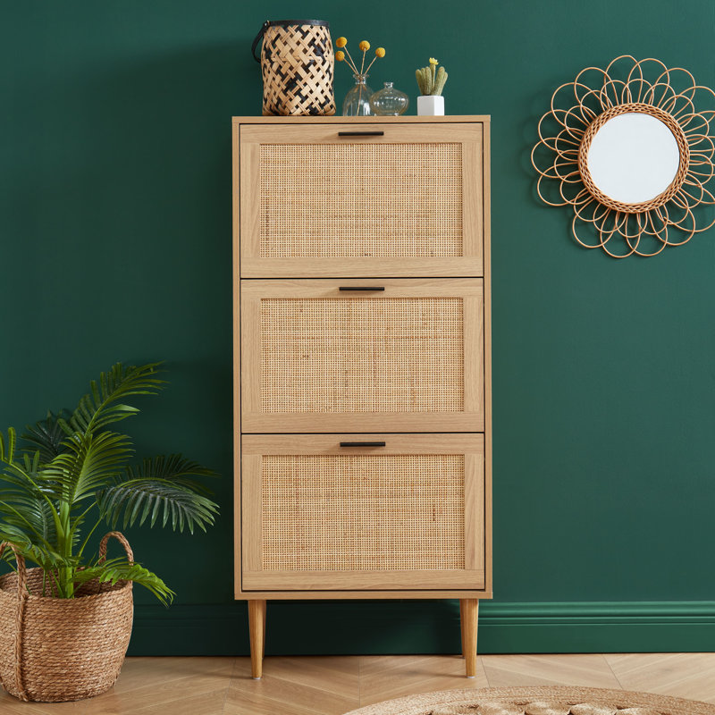 18 Pair Shoe Storage Cabinet