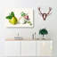 Pear And Plum by E.G. Van De Kasteele - Wrapped Canvas Painting-55339174