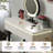 Makeup Vanity with Light mirror,5 drawers,Power Outlet