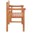 Saltash Solid Wood Eucalyptus Outdoor Bench