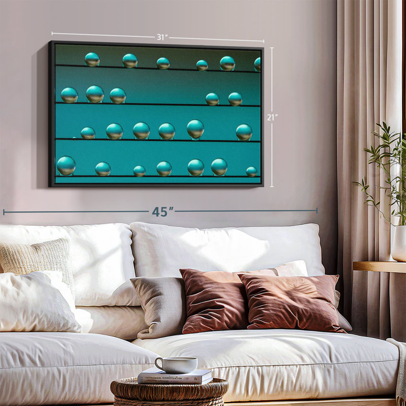 All Lined Up Canvas Print, 21" H x 31" W