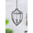 4 - Light Metal Chandelier, Hanging Light Fixture With Adjustable Chain For Kitchen Dining Room Foyer Entryway, Bulb Not Included