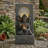 Outdoor Buddha Waterfall Fountain Freestanding Relaxing Water Feature