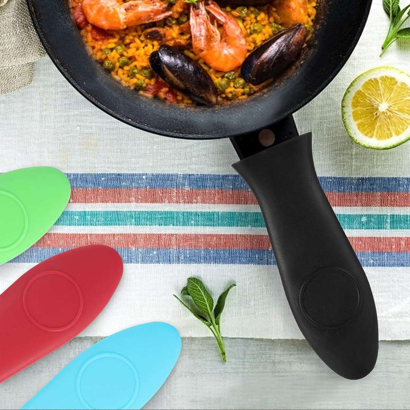 Gustave Silicone Handle Holder Set, Black