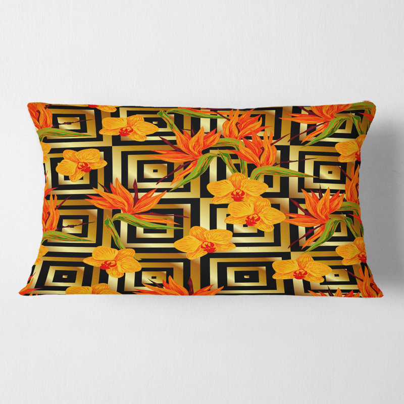 Coussin lombaire de luxe style iii tropical