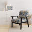 Fauteuil d'appoint rembourré Classic Blue Harmony Bouquet