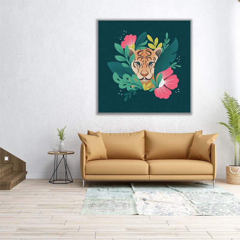 «Lush Life IV», reproduction d'art sur toile, H 12 po x l 12 po
