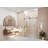 Eclipse 56 - 60 in. x 78 in. Fully Frameless Sliding Shower Door-35843313