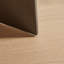 Table basse ronde en bois de noyer et pieds en métal-571863761