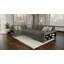 4-piece Sectional With Pop Up Lounger And Shelfs