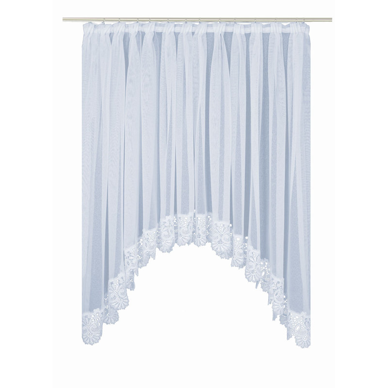 Longoria Semi Sheer Single Curtain Panel, 450 W x 175 D cm