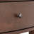 Modern Curved Console Table Sofa Table With 3 Drawers And 1 Shelf For Hallway, Entryway, Living Room-613413922