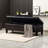 Christopher Knight Home Dark Brown PU Storage Ottoman Bench with Rubberwood Legs & 300 lb Capacity, Contemporary-323285660