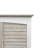 Charteris - Solid Wood Headboard - Queen - Dapple Grey and Blanc Finish-70612861