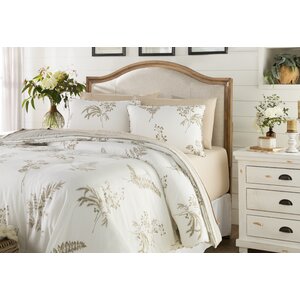 Gracie Oaks Aadaya Cotton Floral Comforter Set & Reviews | Wayfair