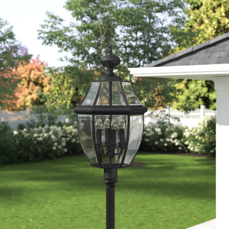 Jayde Beveled Lantern Head, Medici Bronze