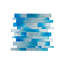 Foil Random Sized Interlocking Glass Mosaic Tile-50926312