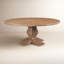 San Rafael Round Solid Wood Dining Table-1131816557-1107043547